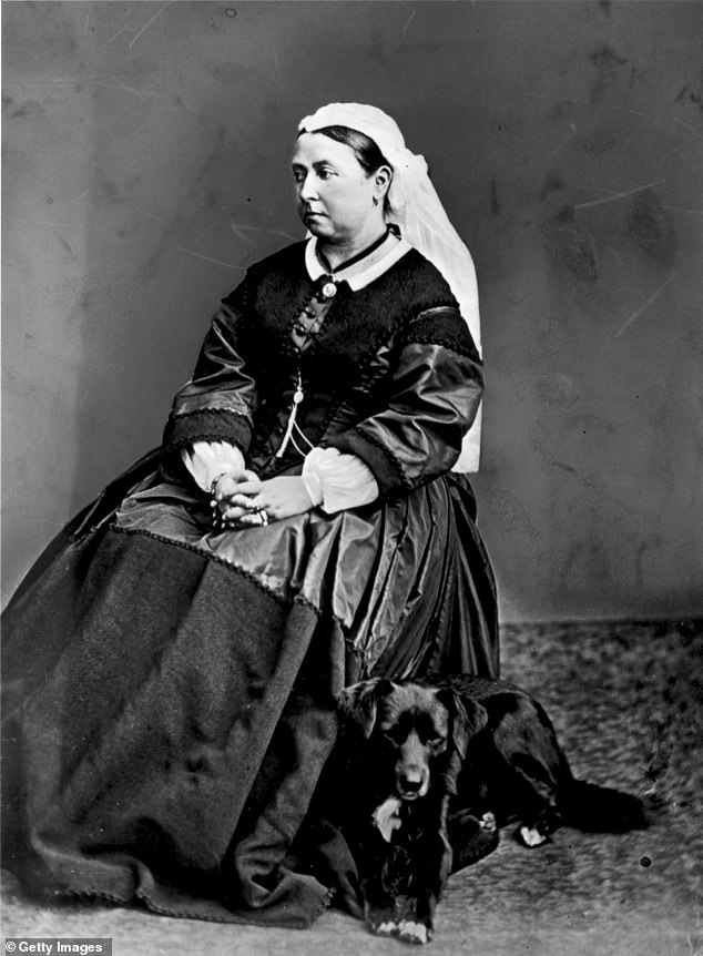 Starting at the top, there was Queen Victoria herself, who absolutely doted on her collie, Sharp, finding him such a consolation after the death of Prince Albert