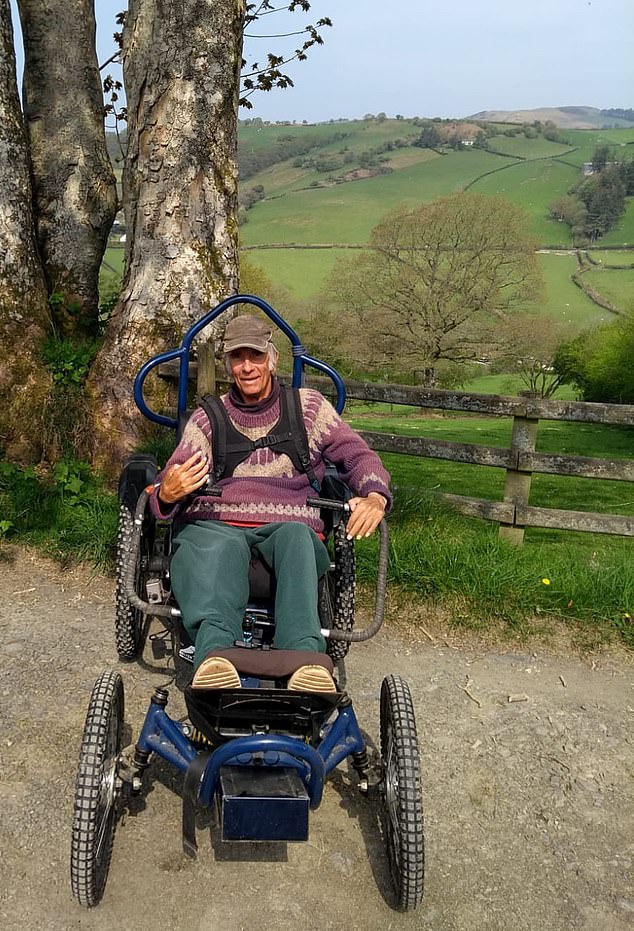 After a quad bike accident, Tommy, who had worked as a bricklayer, a tree surgeon and a woodland conservationist, spent his last 12 years as a tetraplegic