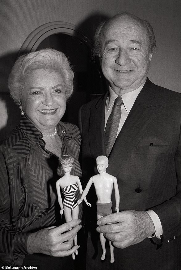 The dolls were named after the real-life children of Ruth and Elliot Handler (pictured)