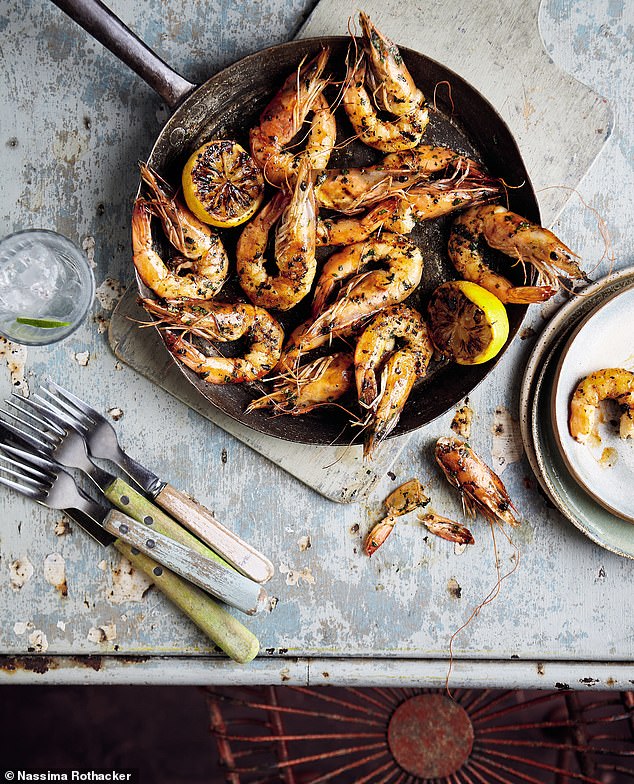 It's the simple ingredients that bring so much joy to this prawn dish and, when cooked on a barbecue, the flavour deepens with all the smokiness added to it