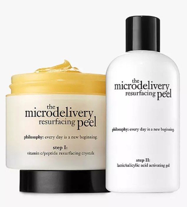 Philosophy The Microdelivery Peel Set, £59.50, lookfantastic.com. This delivers pro-level radiance for your complexion