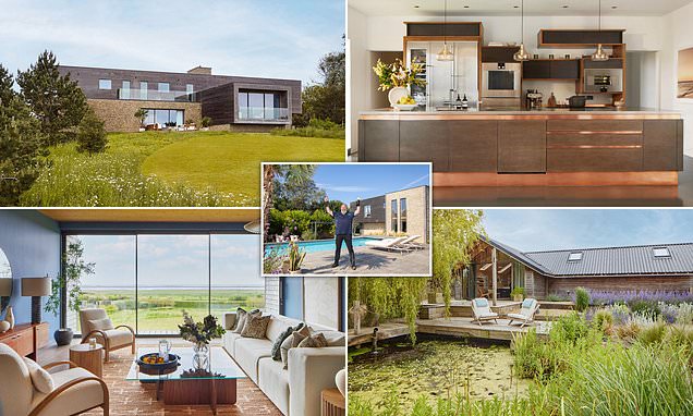Ex-Paratrooper, 54, wins stunning £4.5m Norfolk home complete with its own guest cabin